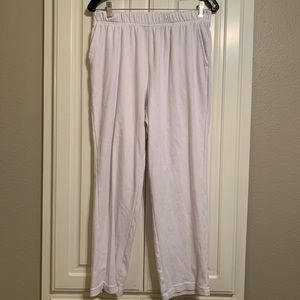 Woman Within 14/16P White Athletic pants